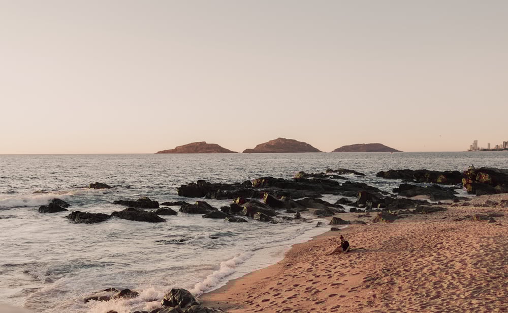 Quiet Time on the Beach with Jesus in Mazatlan Mexico YWAM Youth with a Mission