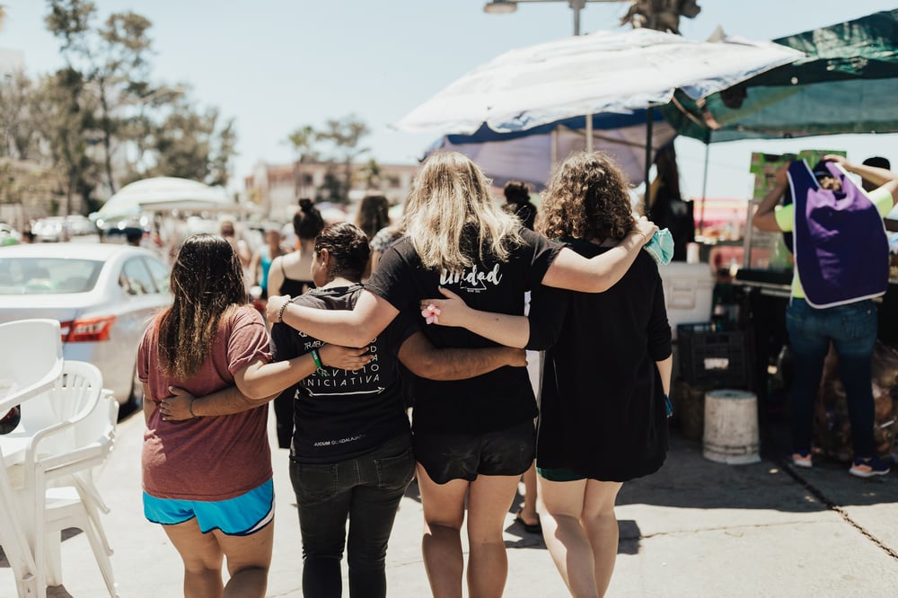 Finding Community in YWAM Youth With A Mission Mazatlan Mexico Friends together